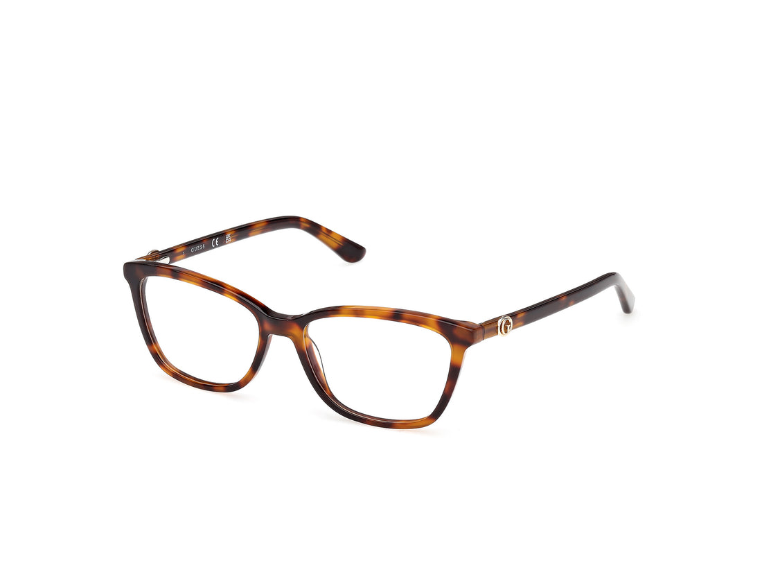 Lunettes de vue guess gu50310 056 havana rectangular femenino taille 52mm - Vue principale