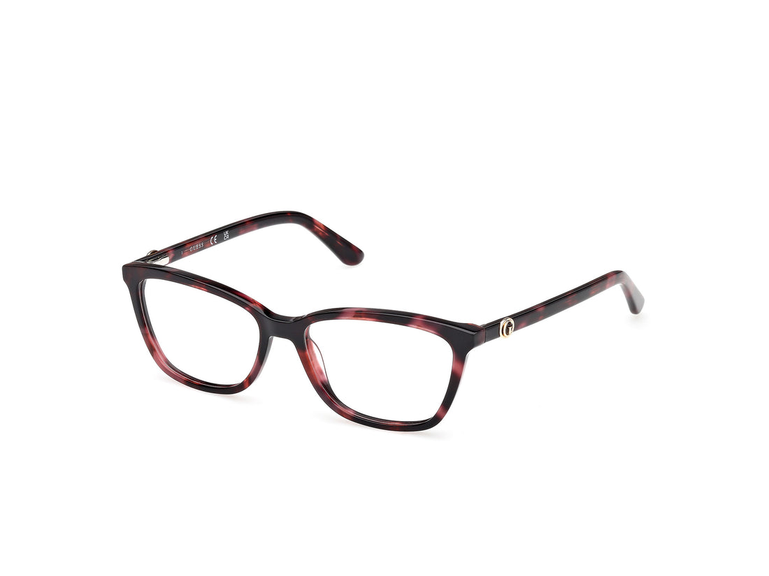 Lunettes de vue guess gu50310 071 burdeos rectangular femenino taille 50mm - Vue principale