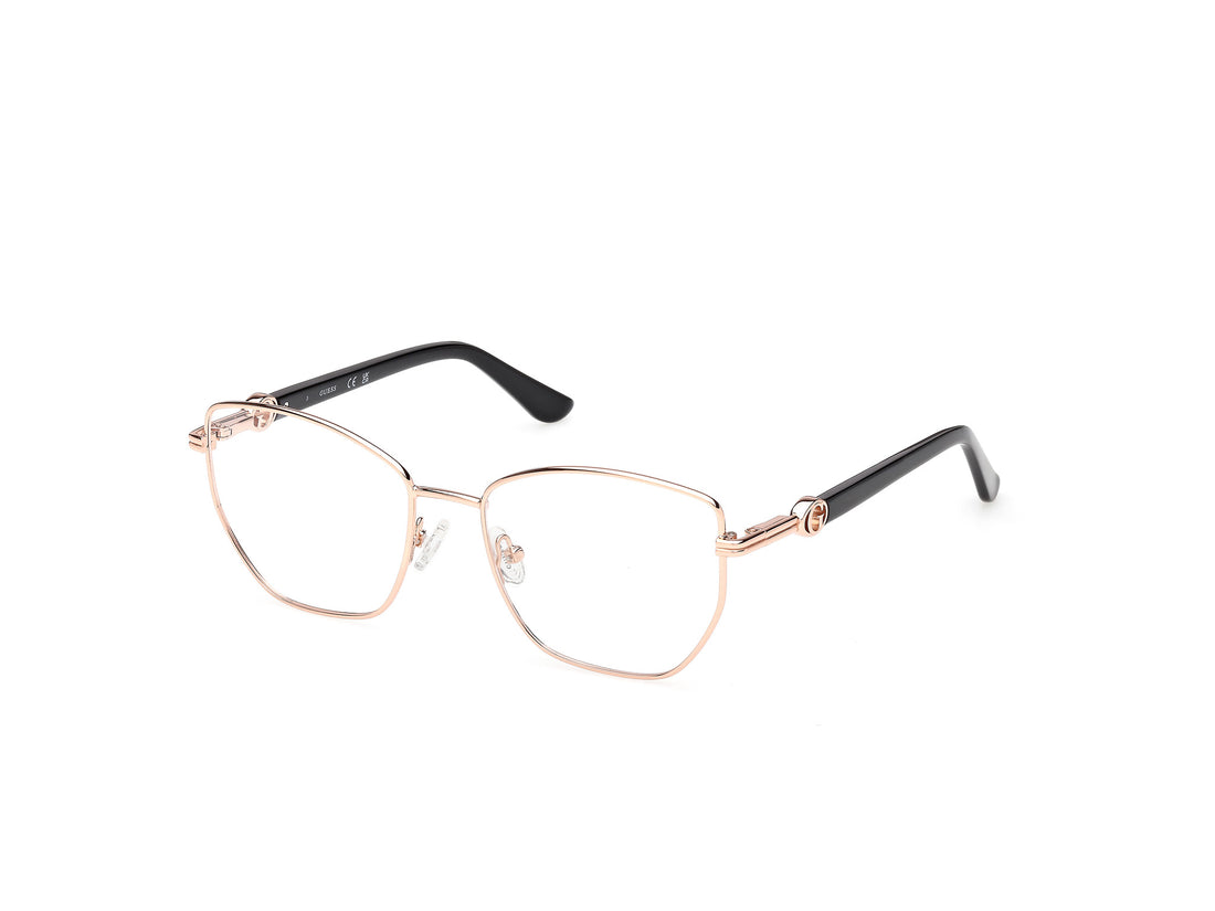 Lunettes de vue guess gu50312 028 dorado geometric femenino taille 50mm - Vue principale