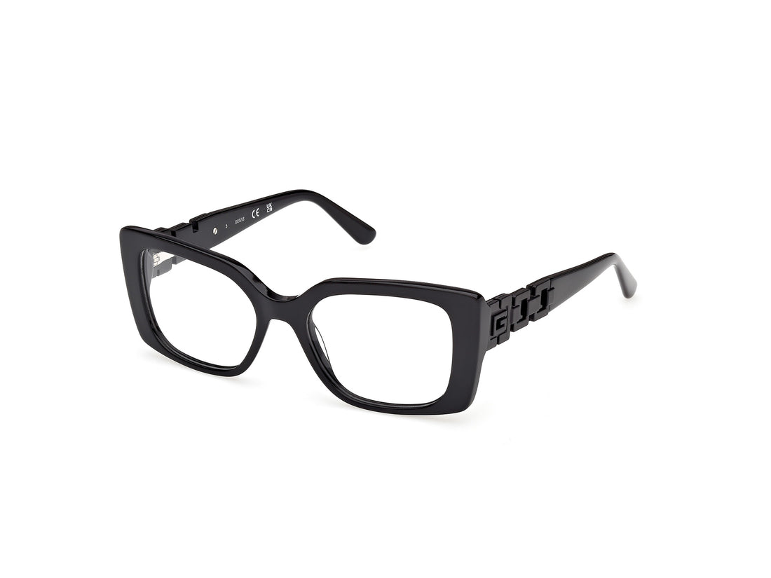 Lunettes de vue guess gu50322 001 negro rectangular femenino taille 51mm - Vue principale