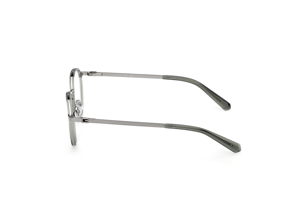 Lunettes de vue guess gu50324 096 verde round masculino taille 49mm - Vue détaillée