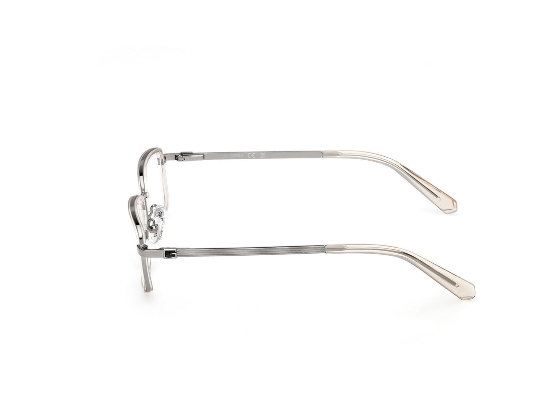 Occhiali da vista guess gu50325 057 beige rectangular masculino taglia 52mm - Vista dettagliata