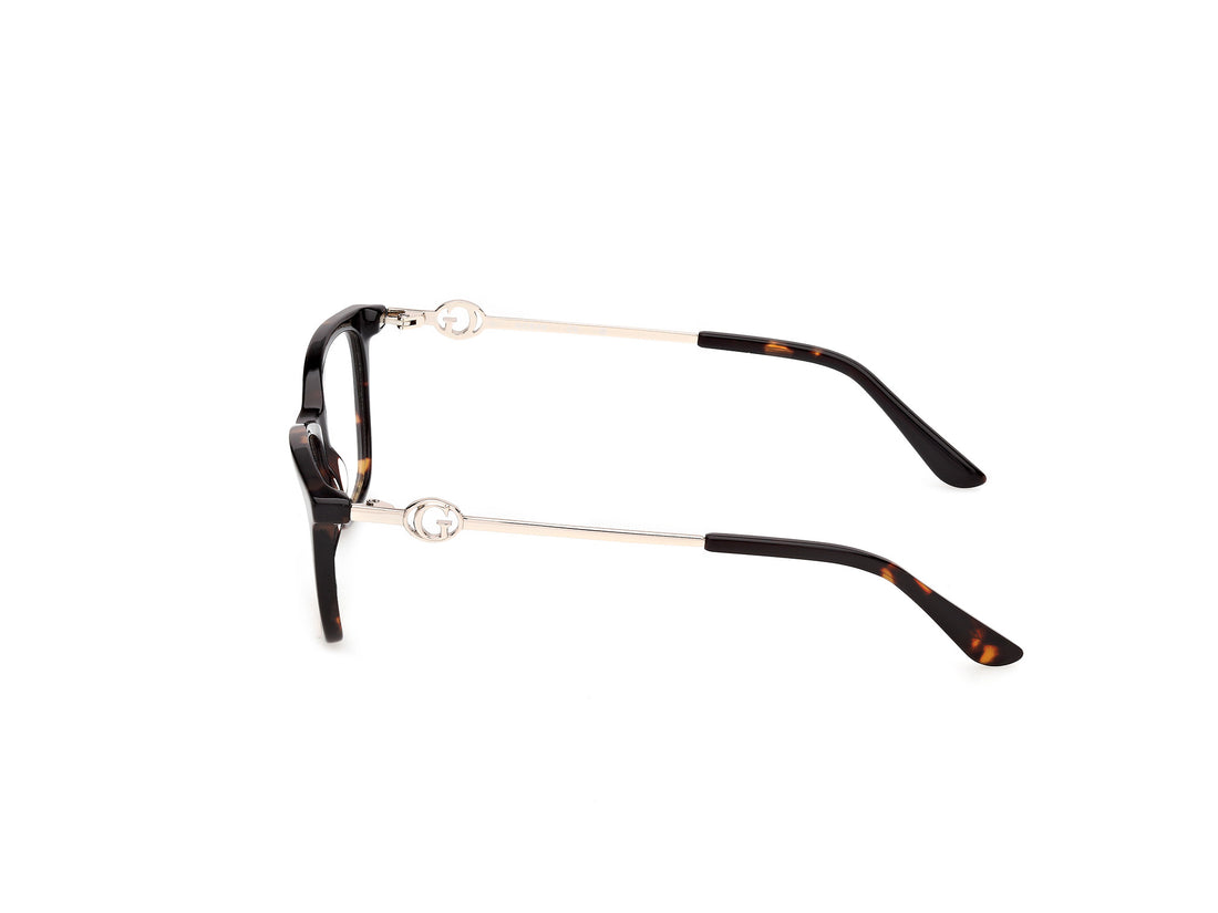 Occhiali da vista guess gu50349 052 havana rectangular femenino taglia 52mm - Vista dettagliata