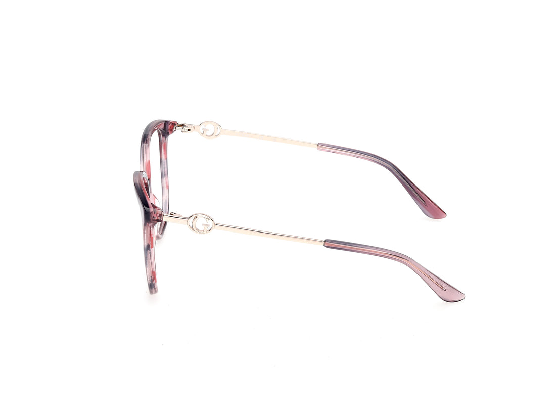 Occhiali da vista guess gu50350 074 rosa square femenino taglia 56mm - Vista dettagliata