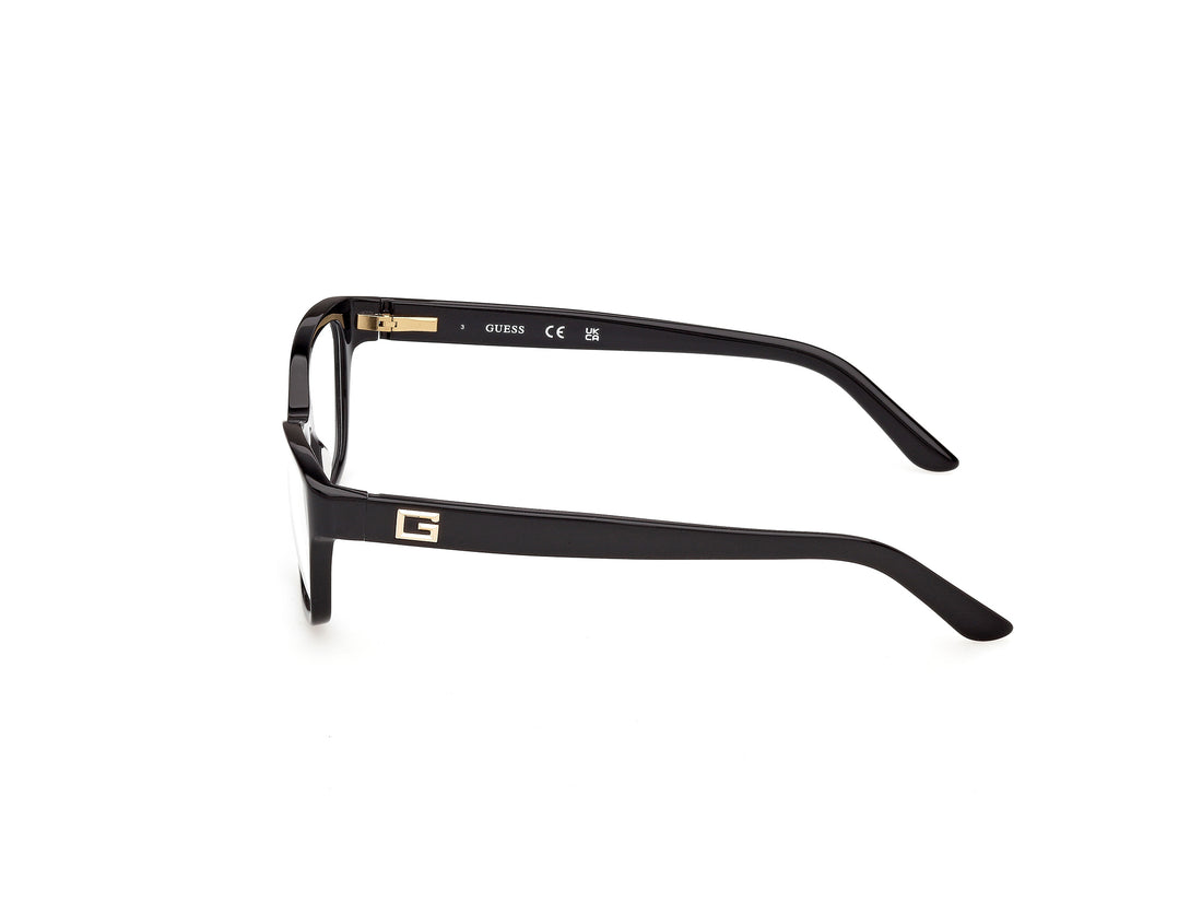 Occhiali da vista guess gu50353 001 negro rectangular femenino taglia 51mm - Vista dettagliata