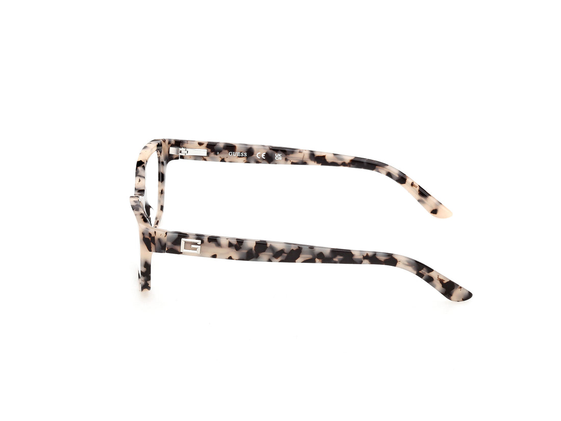 Occhiali da vista guess gu50353 056 havana rectangular femenino taglia 53mm - Vista dettagliata