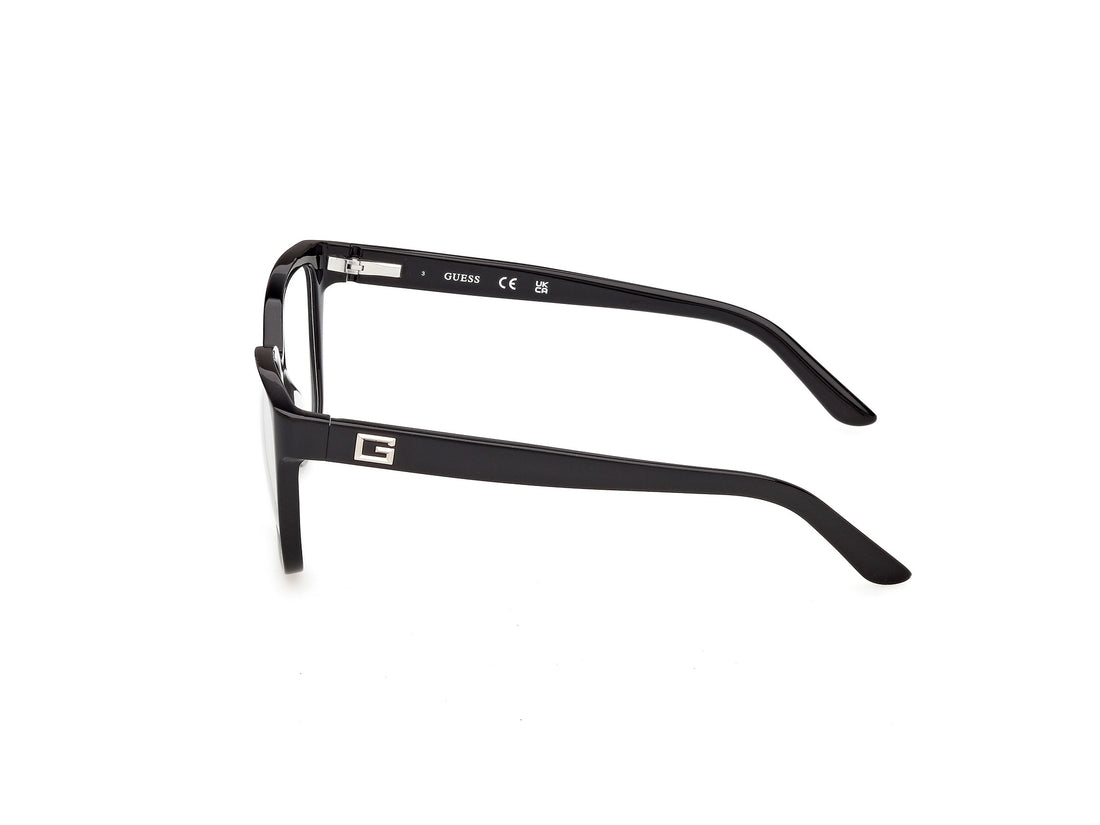 Occhiali da vista guess gu50354 001 negro square femenino taglia 55mm - Vista dettagliata