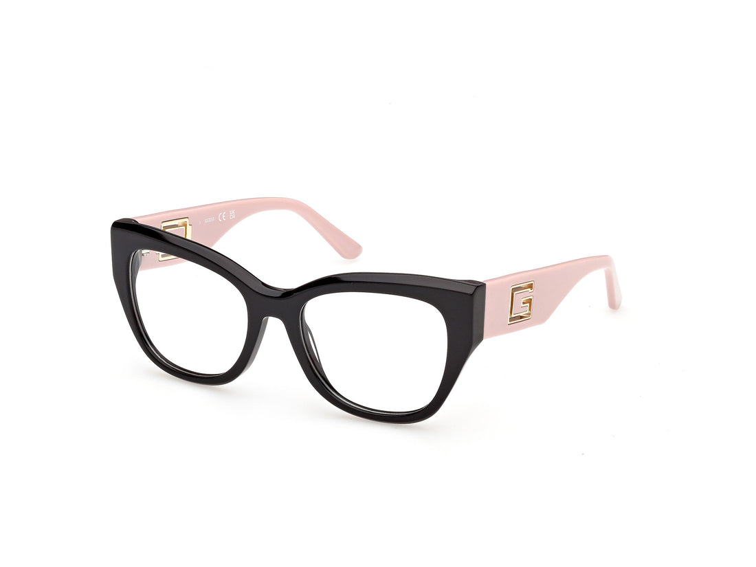 Occhiali da vista guess gu50356 005 negro square femenino taglia 52mm - Vista principale