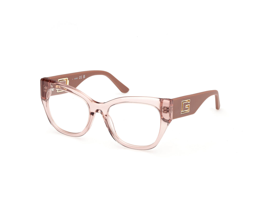 Occhiali da vista guess gu50356 072 rosa square femenino taglia 52mm - Vista principale