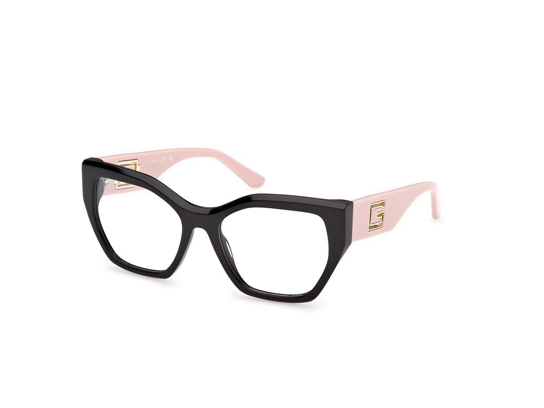 Occhiali da vista guess gu50357 005 negro geometric femenino taglia 53mm - Vista principale