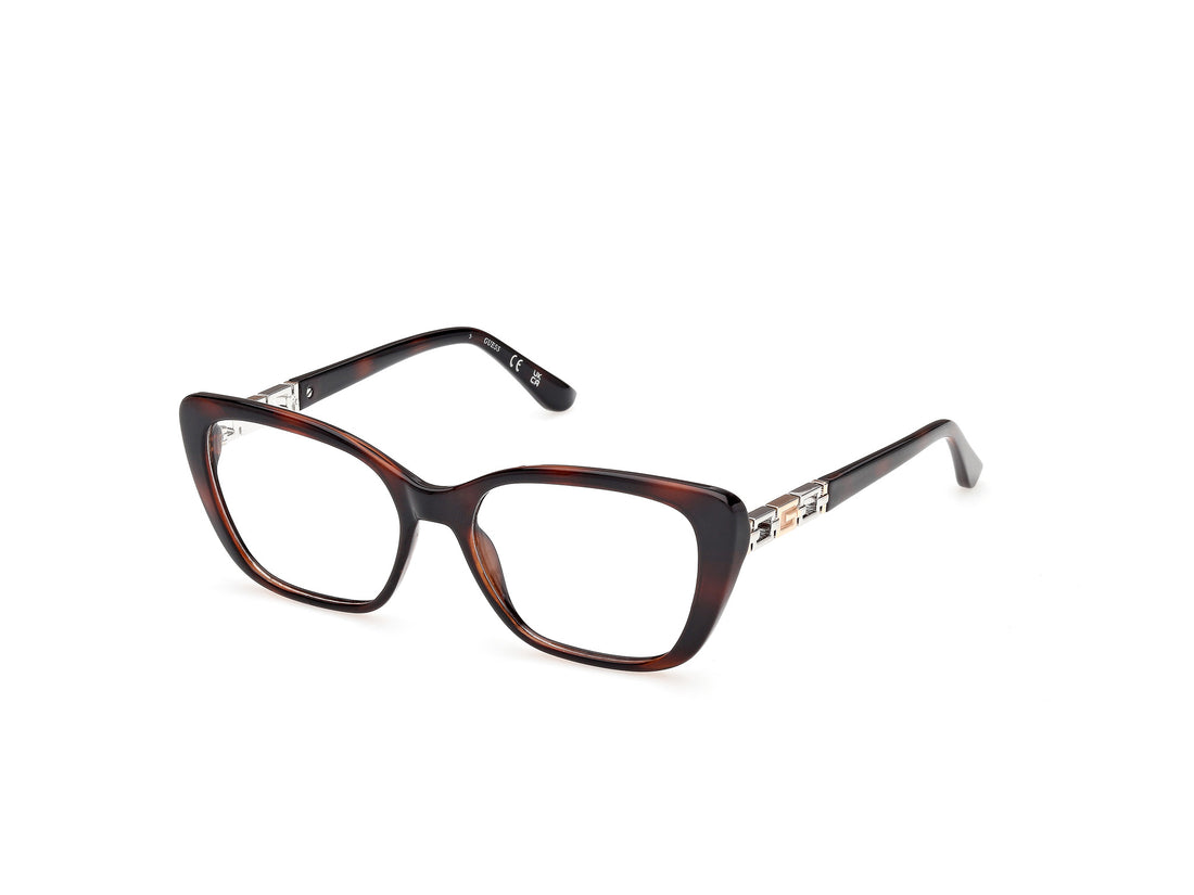 Occhiali da vista guess gu50358 052 havana rectangular femenino taglia 52mm - Vista principale