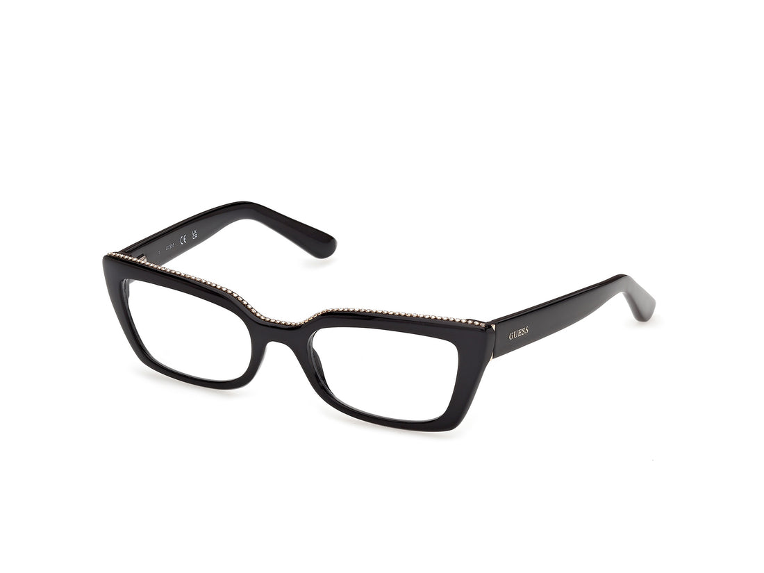 Occhiali da vista guess gu50360 001 negro rectangular femenino taglia 54mm - Vista principale