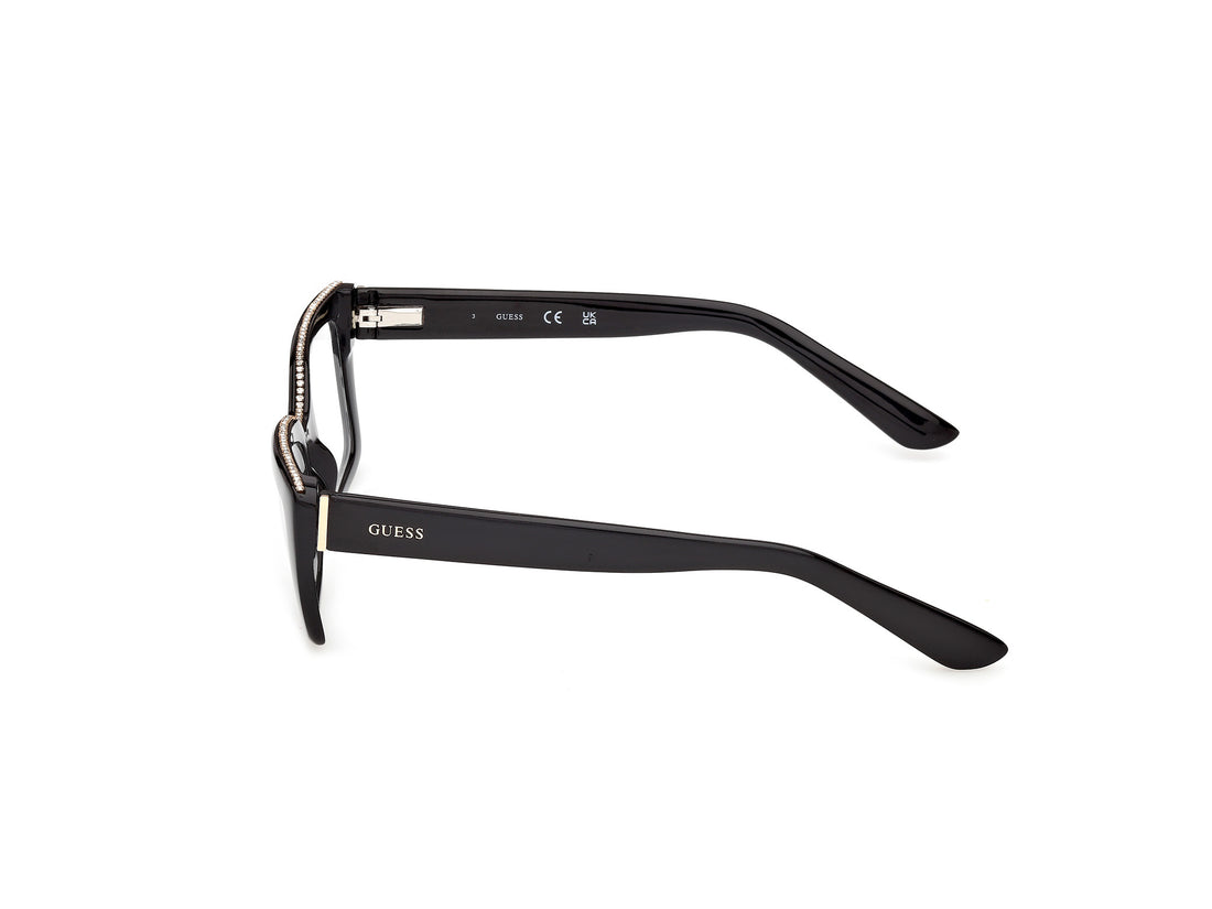 Occhiali da vista guess gu50360 001 negro rectangular femenino taglia 54mm - Vista dettagliata