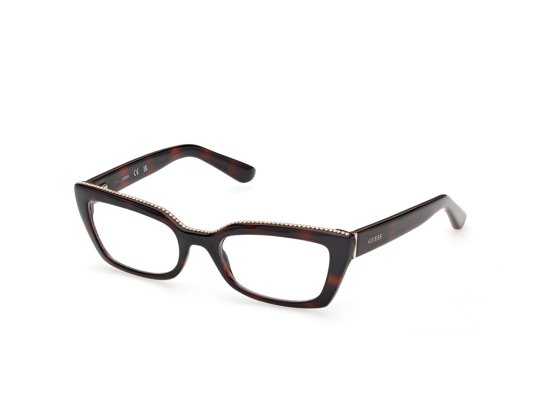 Occhiali da vista guess gu50360 052 havana rectangular femenino taglia 54mm - Vista principale
