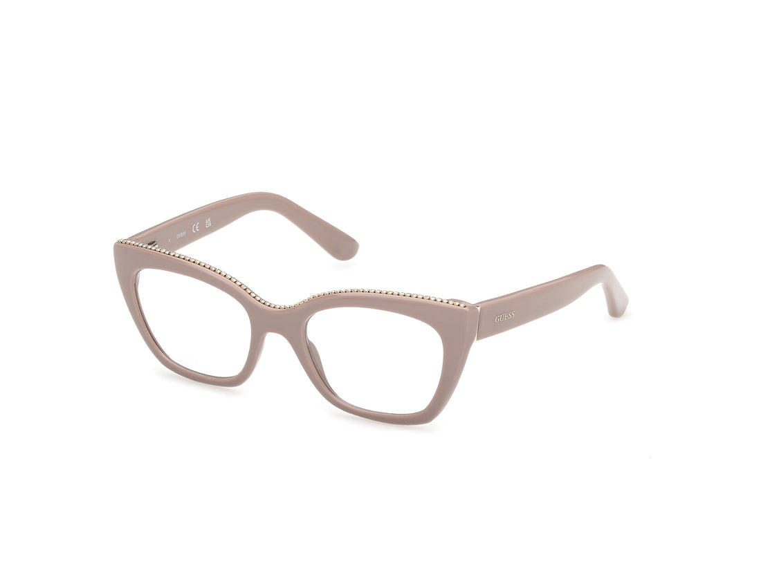 Occhiali da vista guess gu50361 057 beige square femenino taglia 50mm - Vista principale