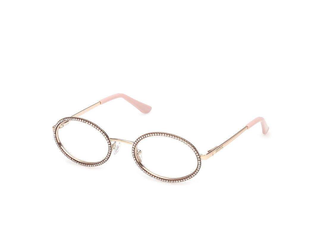 Lunettes de vue guess gu50362 032 dorado oval femenino taille 50mm - Vue principale