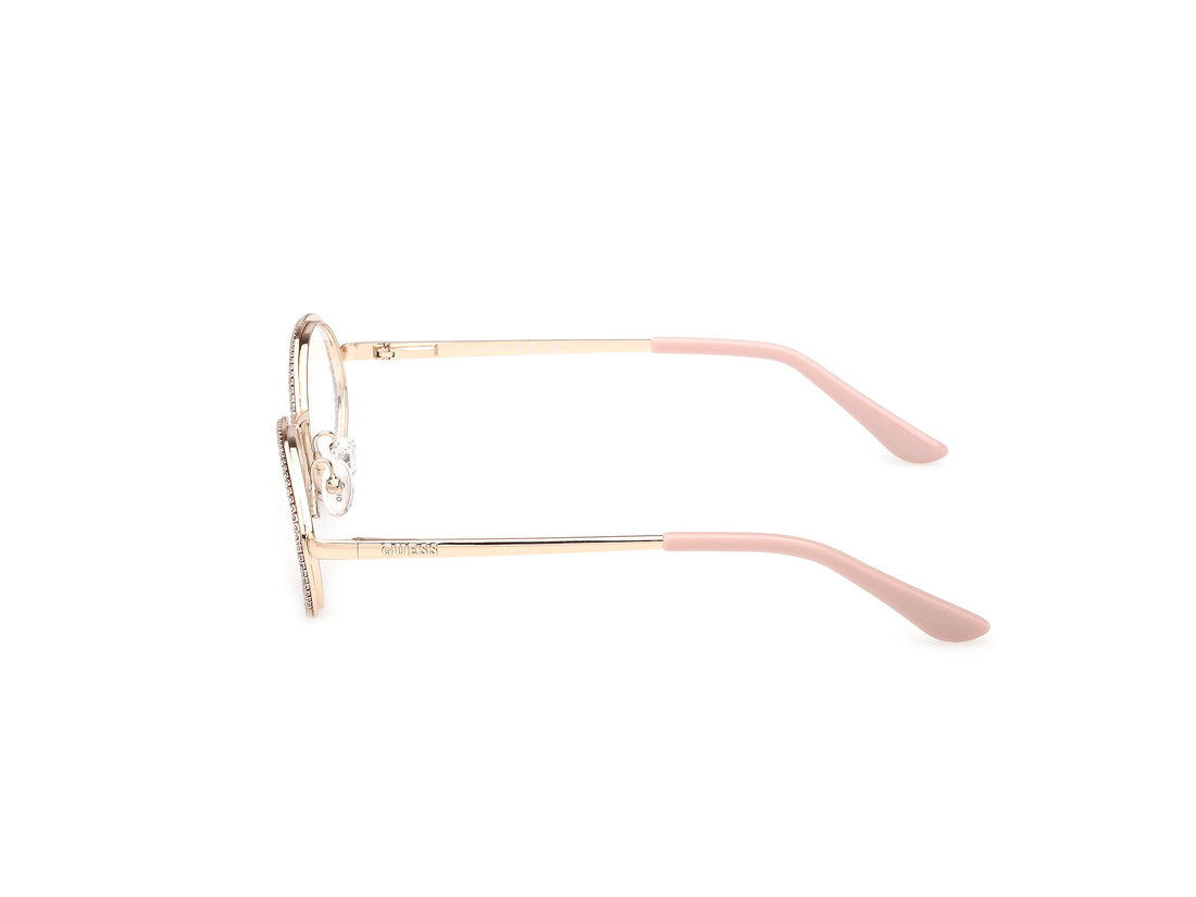 Lunettes de vue guess gu50362 032 dorado oval femenino taille 50mm - Vue détaillée