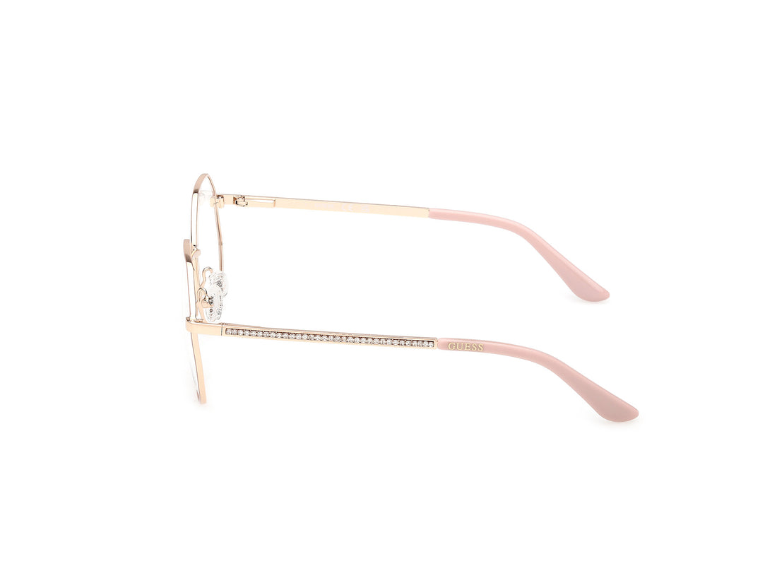 Occhiali da vista guess gu50363 073 rosa geometric femenino taglia 54mm - Vista dettagliata