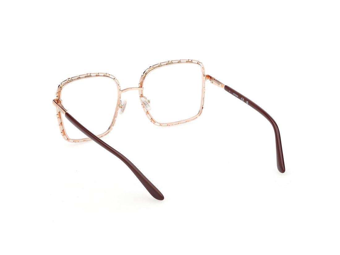 Occhiali da vista guess gu50364 028 dorado square femenino taglia 54mm - Vista dettagliata