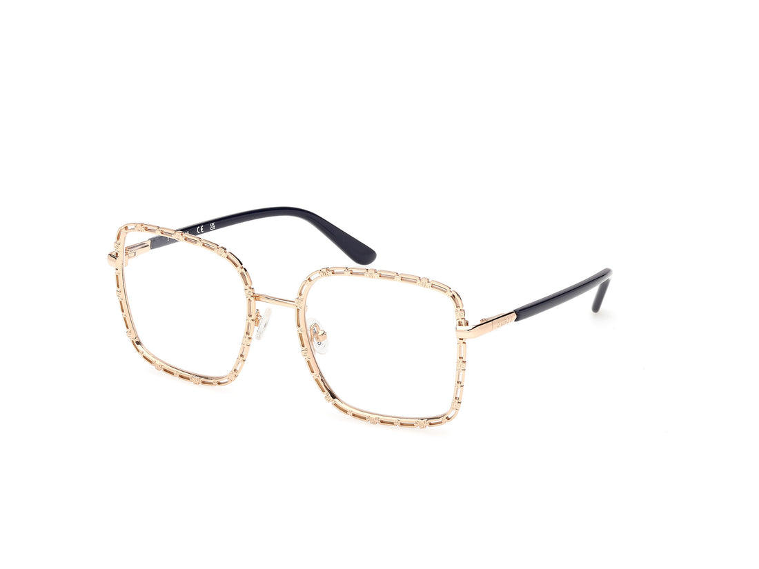 Lunettes de vue guess gu50364 032 dorado square femenino taille 54mm - Vue principale