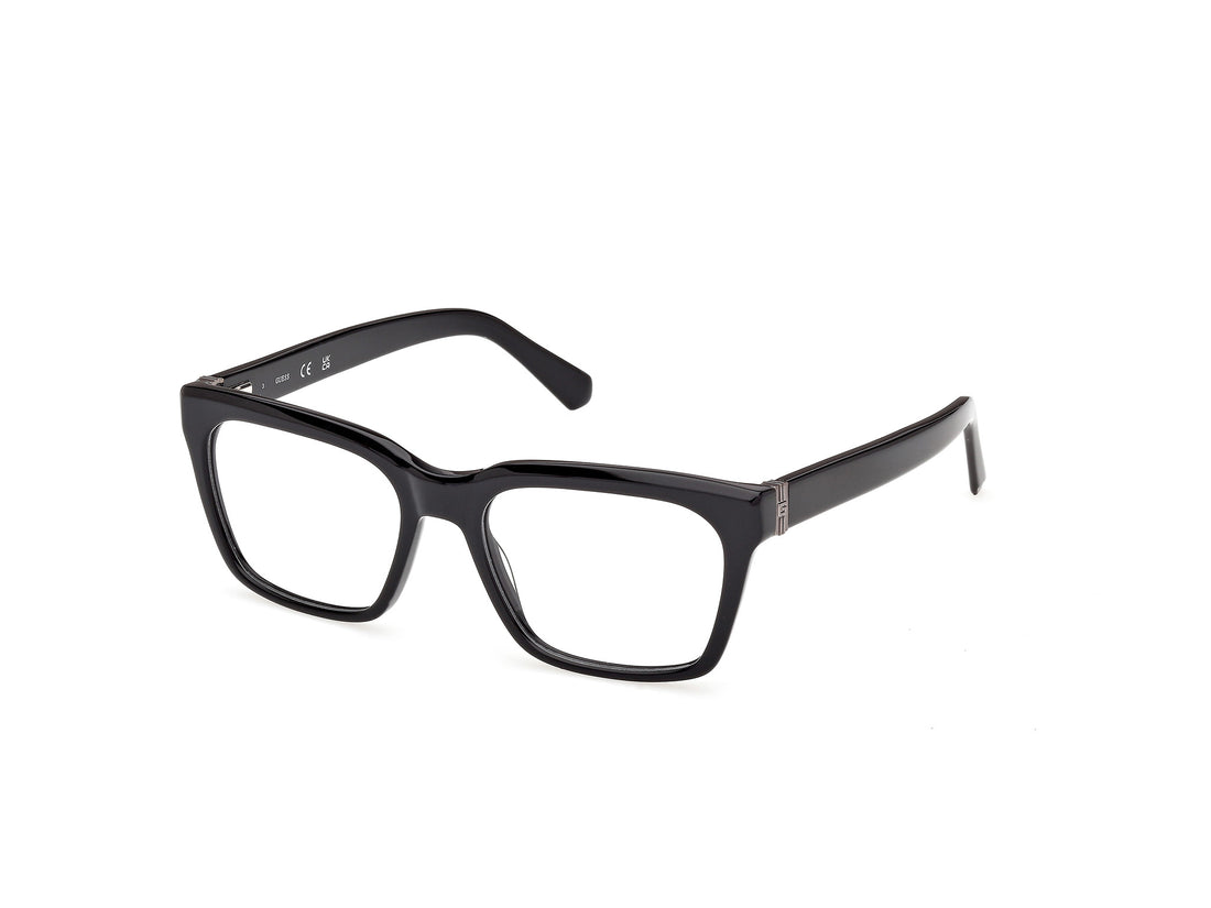 Lunettes de vue guess gu50365 001 negro rectangular masculino taille 53mm - Vue principale