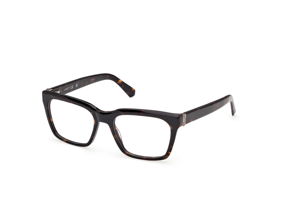 Occhiali da vista guess gu50365 052 havana rectangular masculino taglia 53mm - Vista principale