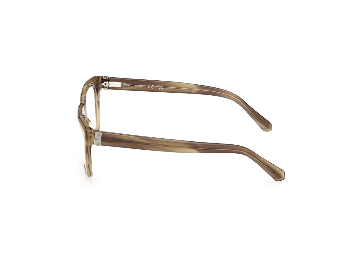 Occhiali da vista guess gu50365 095 verde rectangular masculino taglia 53mm - Vista dettagliata