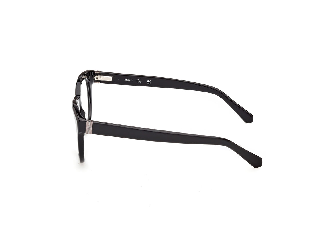 Brillen guess gu50366 001 negro round masculino größe 49mm - Detailansicht