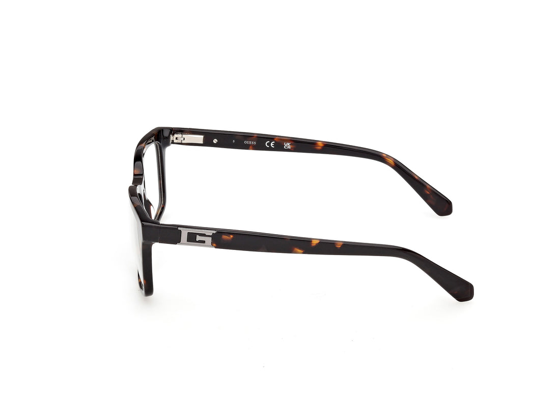 Occhiali da vista guess gu50368 052 havana rectangular masculino taglia 53mm - Vista dettagliata