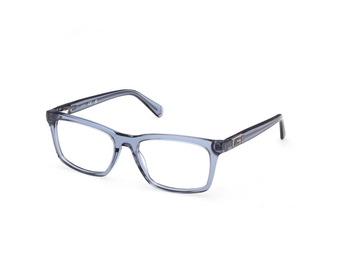 Occhiali da vista guess gu50368 090 azul rectangular masculino taglia 53mm - Vista principale