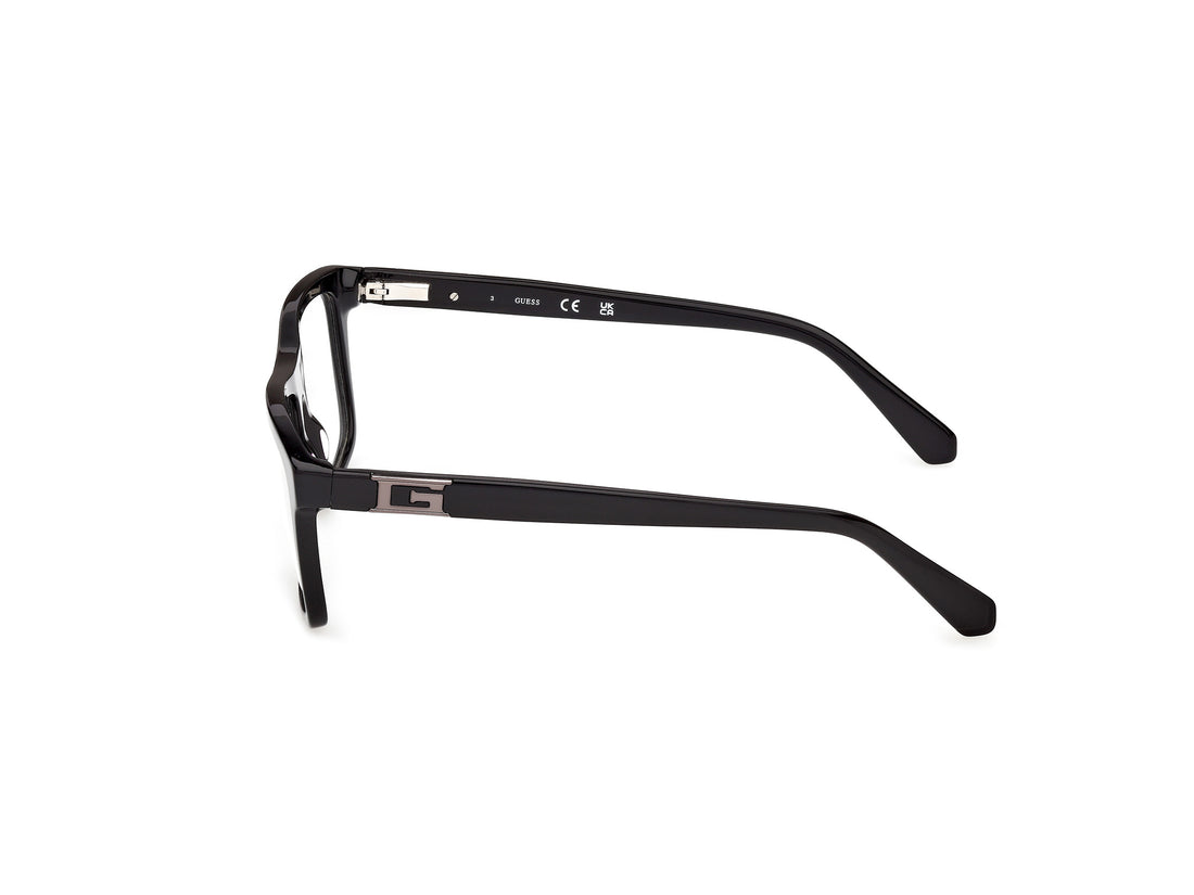 Occhiali da vista guess gu50369 001 negro square masculino taglia 55mm - Vista dettagliata