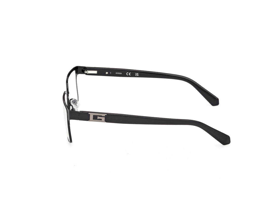 Occhiali da vista guess gu50370 002 negro rectangular masculino taglia 54mm - Vista dettagliata