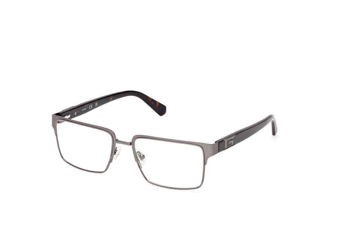 Occhiali da vista guess gu50370 007 plateado rectangular masculino taglia 54mm - Vista principale