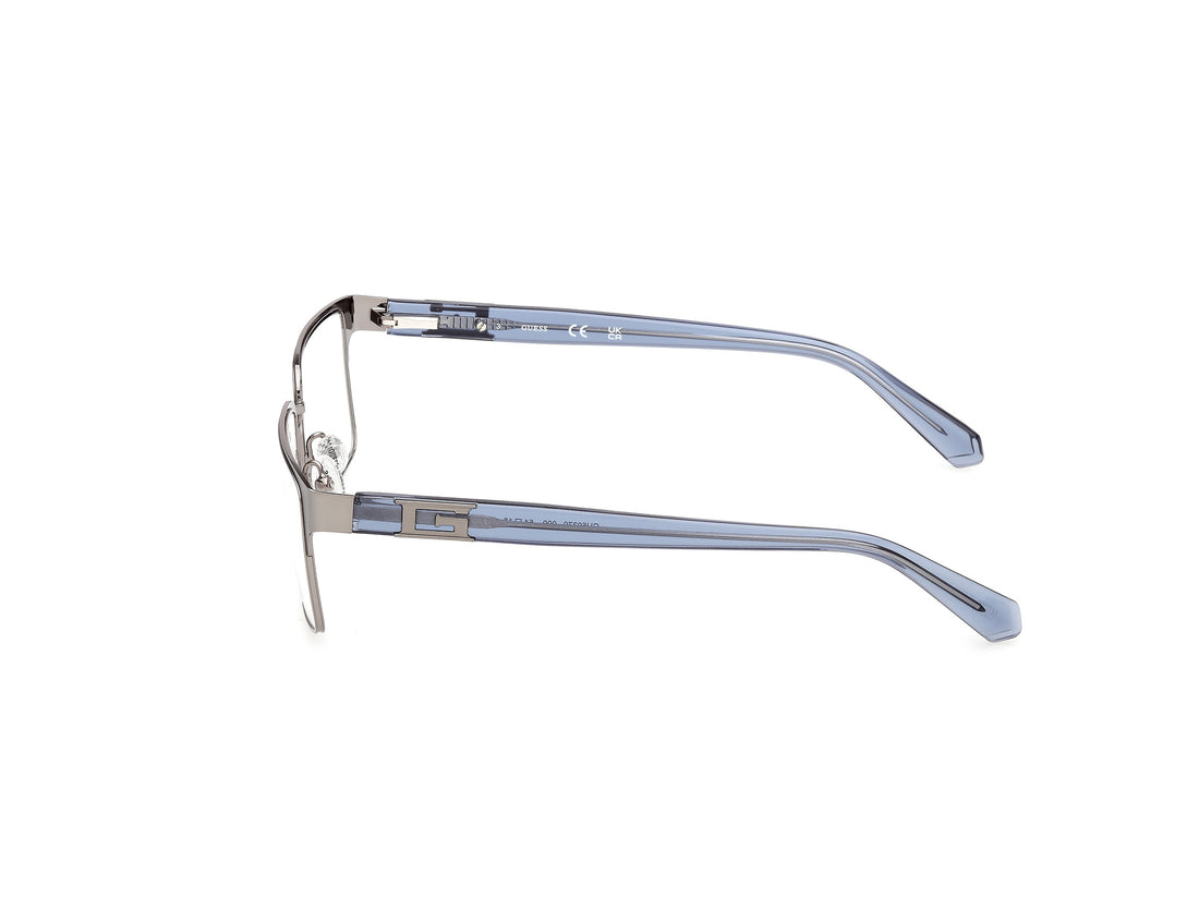 Brillen guess gu50370 009 plateado rectangular masculino größe 54mm - Detailansicht