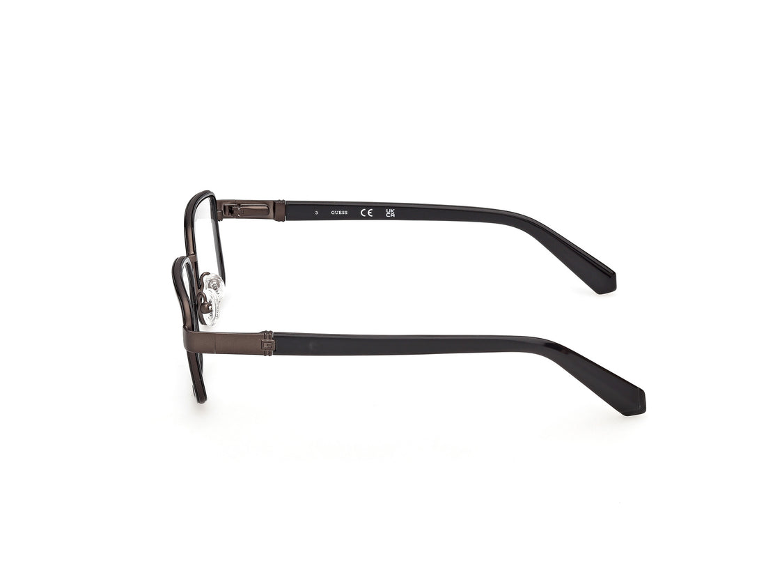 Lunettes de vue guess gu50371 001 negro rectangular masculino taille 54mm - Vue détaillée