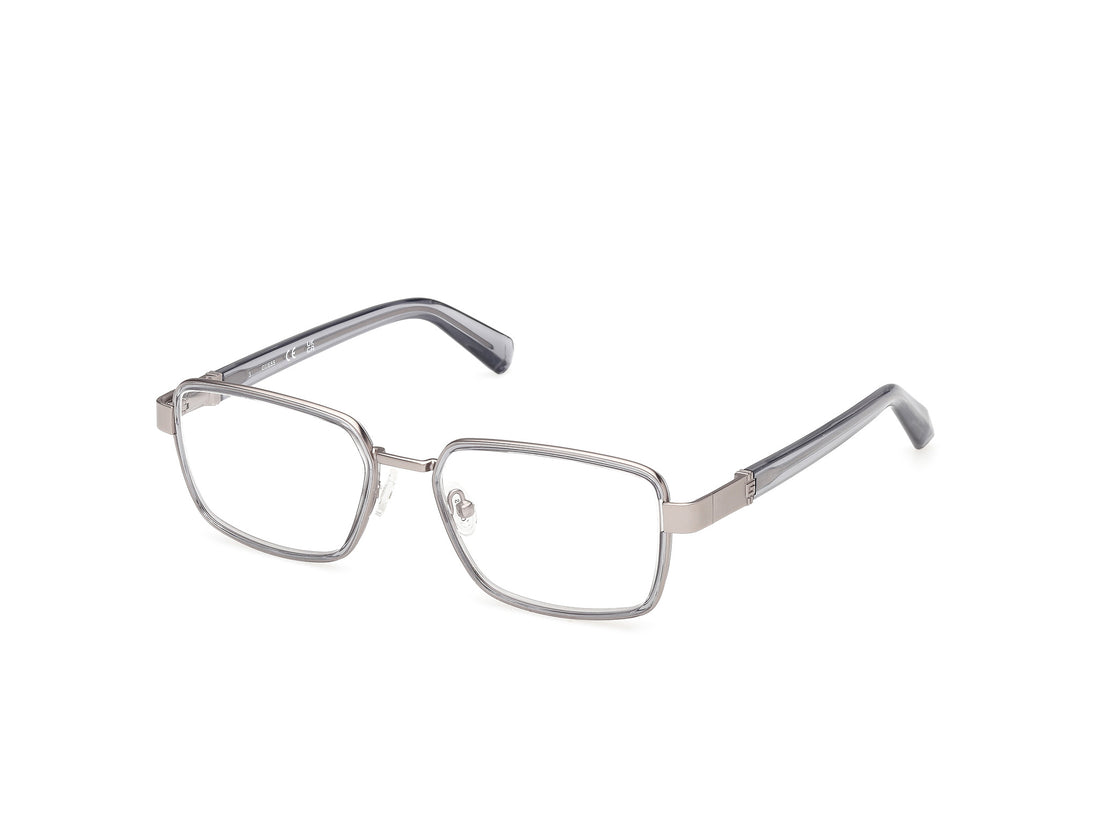 Occhiali da vista guess gu50371 020 gris rectangular masculino taglia 54mm - Vista principale