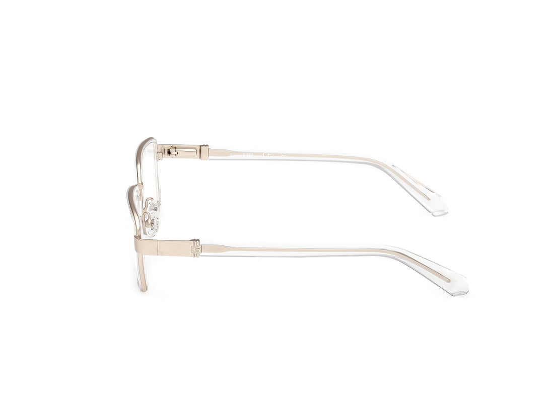 Occhiali da vista guess gu50371 026 transparente rectangular masculino taglia 54mm - Vista dettagliata