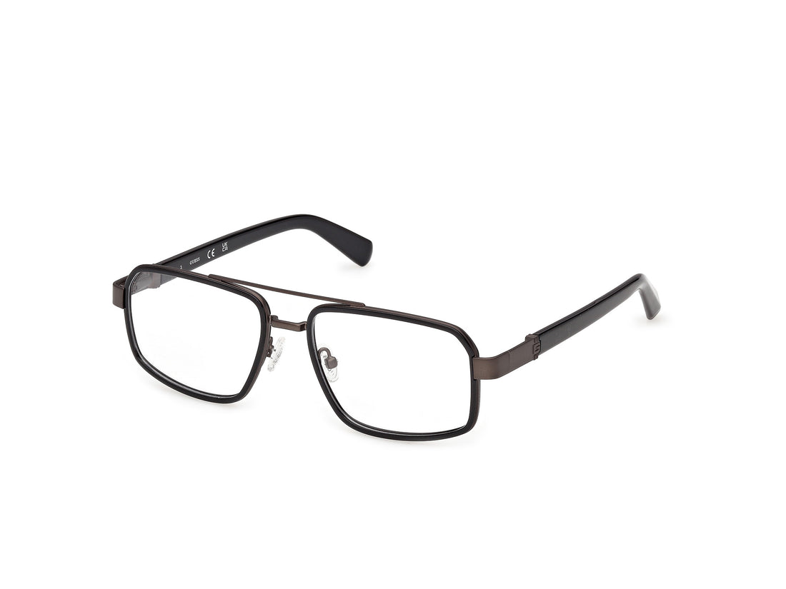 Lunettes de vue guess gu50372 001 negro navigator masculino taille 55mm - Vue principale