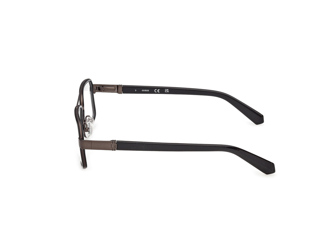 Lunettes de vue guess gu50372 001 negro navigator masculino taille 55mm - Vue détaillée