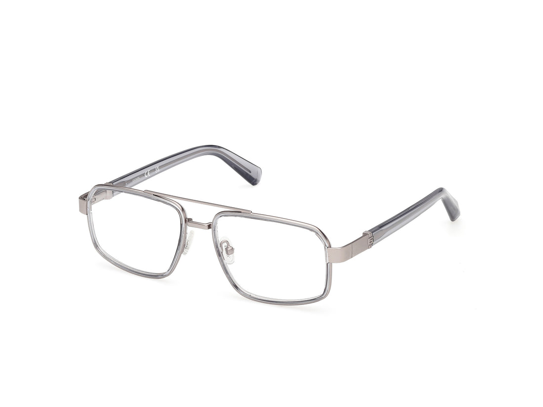 Occhiali da vista guess gu50372 020 gris navigator masculino taglia 55mm - Vista principale