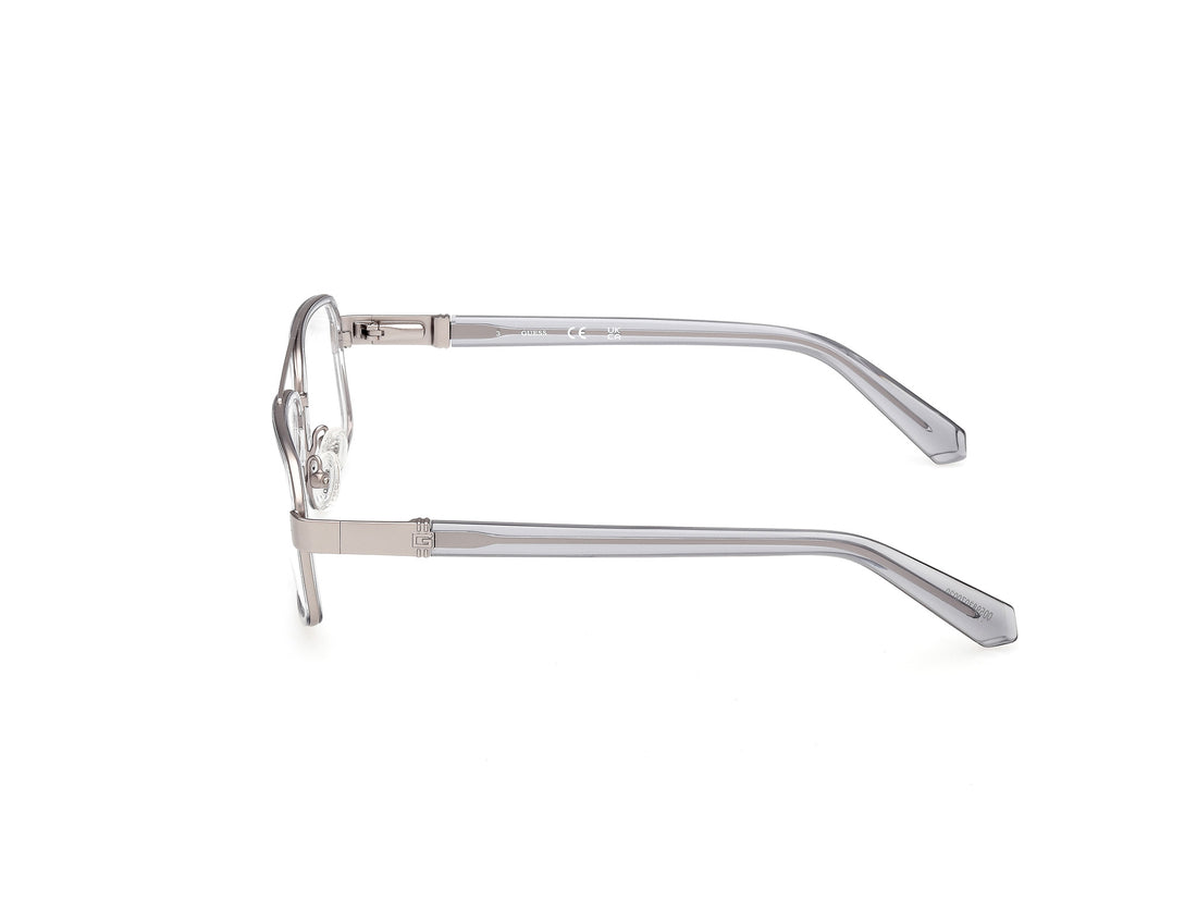 Lunettes de vue guess gu50372 020 gris navigator masculino taille 55mm - Vue détaillée