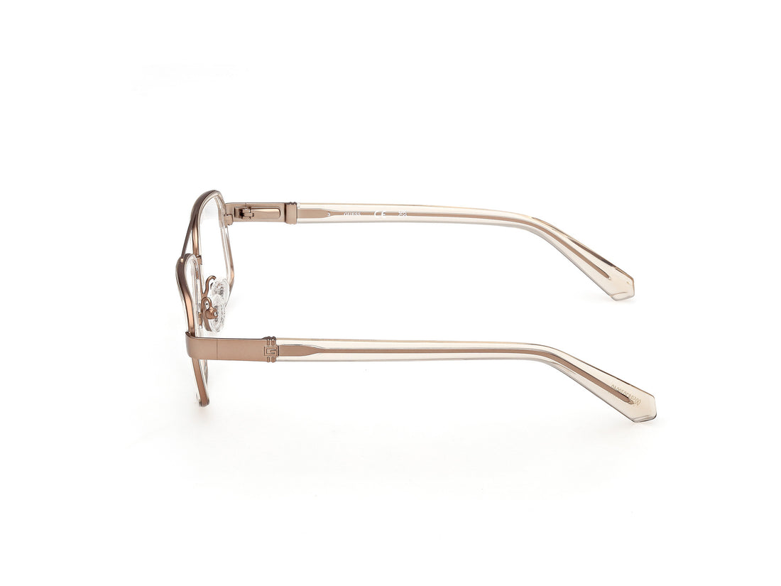 Lunettes de vue guess gu50372 045 marron navigator masculino taille 55mm - Vue détaillée