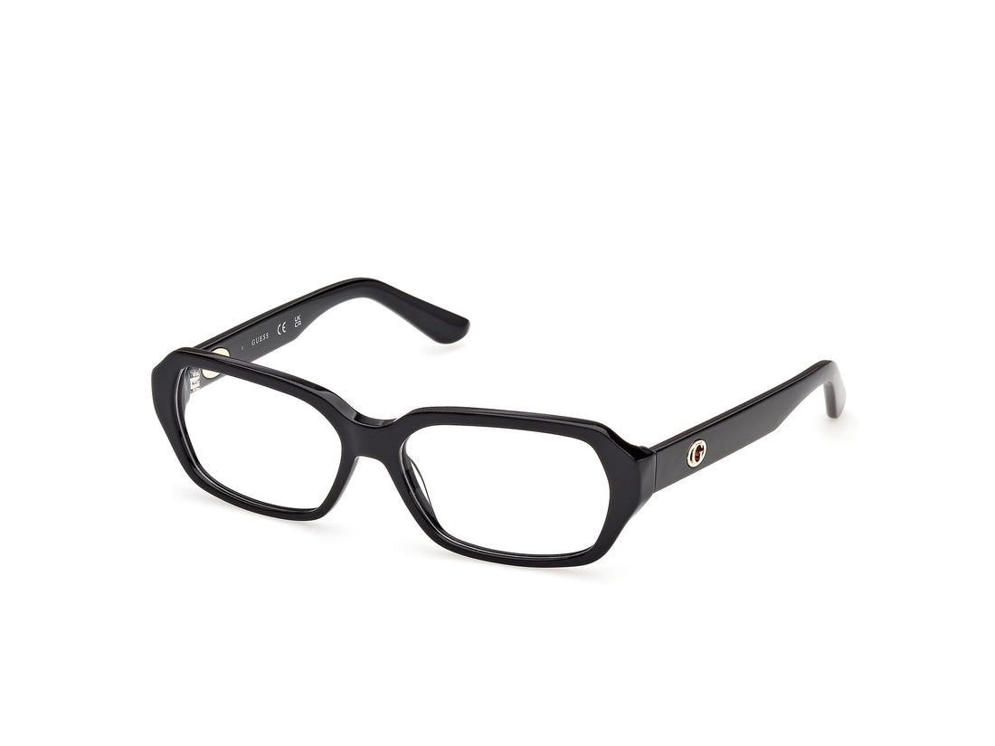 Occhiali da vista guess gu50380 001 negro geometric femenino taglia 56mm - Vista principale