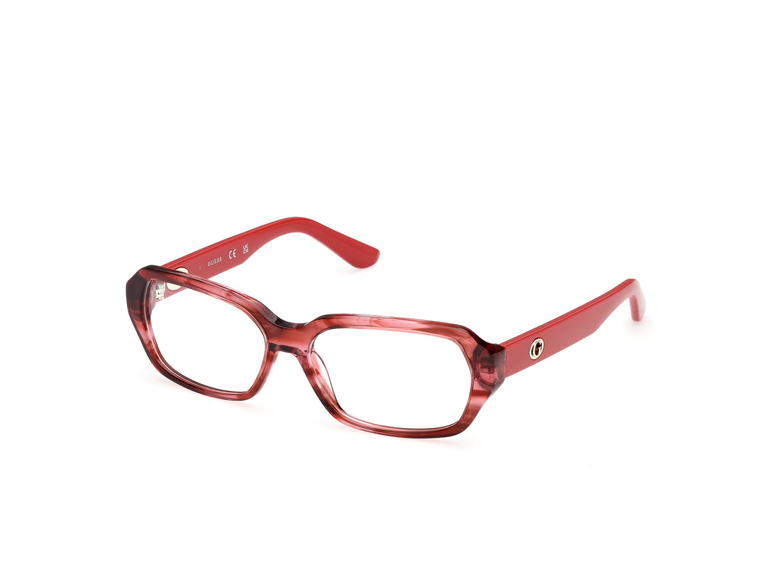 Occhiali da vista guess gu50380 068 rojo geometric femenino taglia 56mm - Vista principale