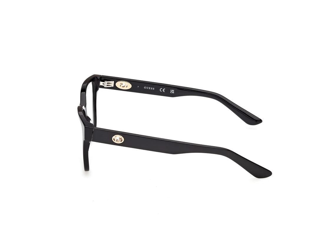 Occhiali da vista guess gu50381 001 negro square femenino taglia 54mm - Vista dettagliata