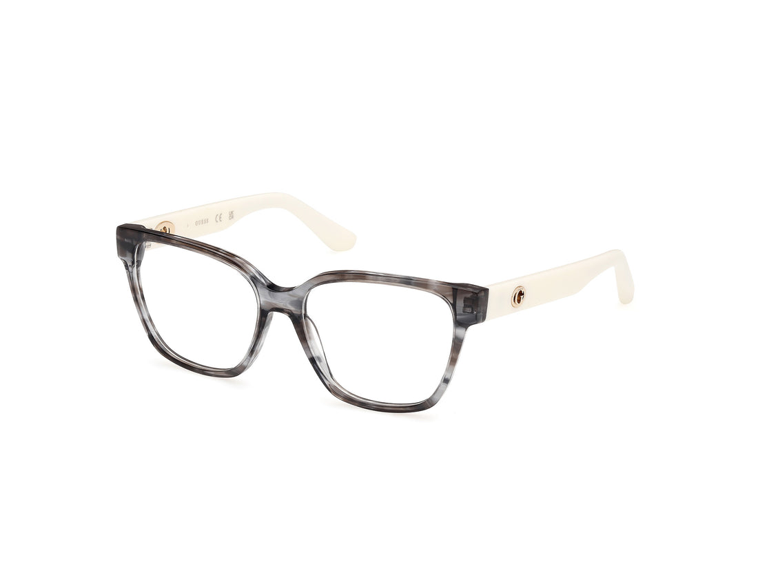 Occhiali da vista guess gu50381 020 gris square femenino taglia 54mm - Vista principale