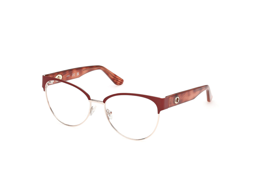 Occhiali da vista guess gu50382 067 rojo round femenino taglia 55mm - Vista principale