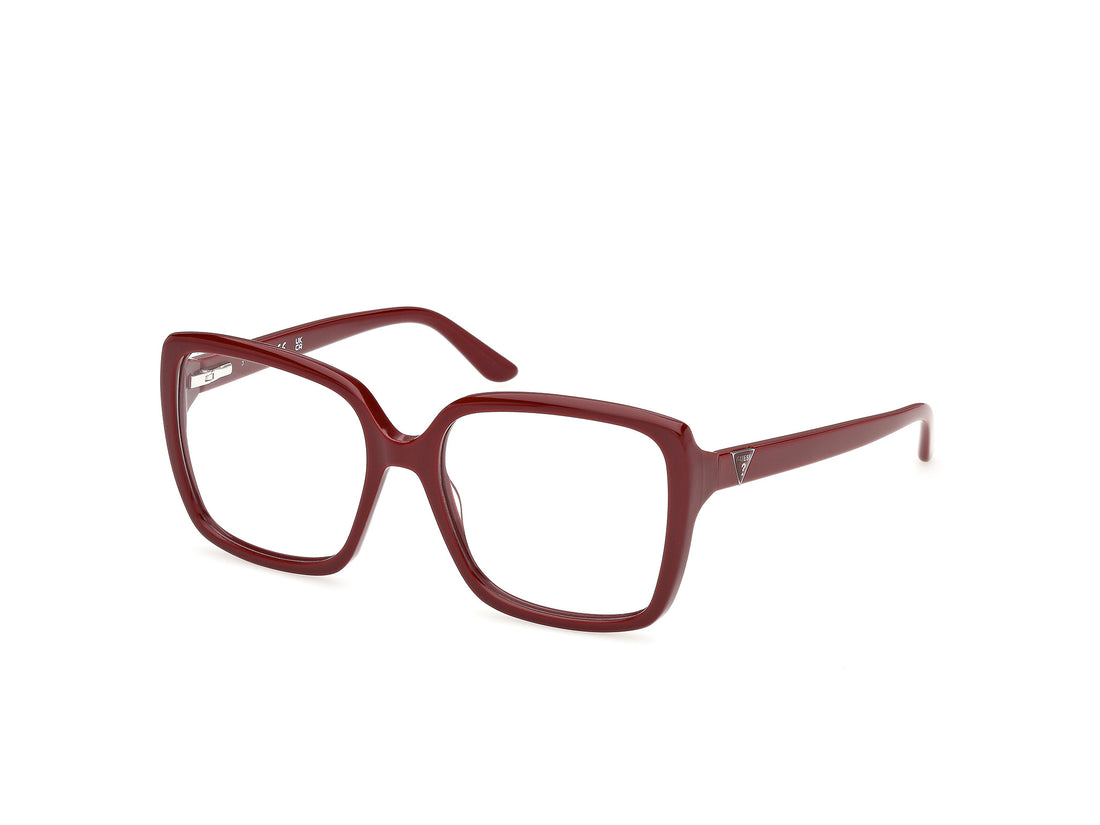 Briller guess gu50435 069 rojo square femenino størrelse 56mm - Hovedvisning