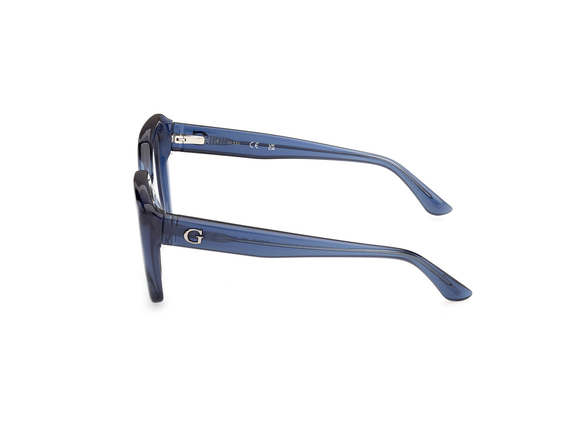 Briller guess gu50436 090 azul square femenino størrelse 51mm - Detaljeret visning