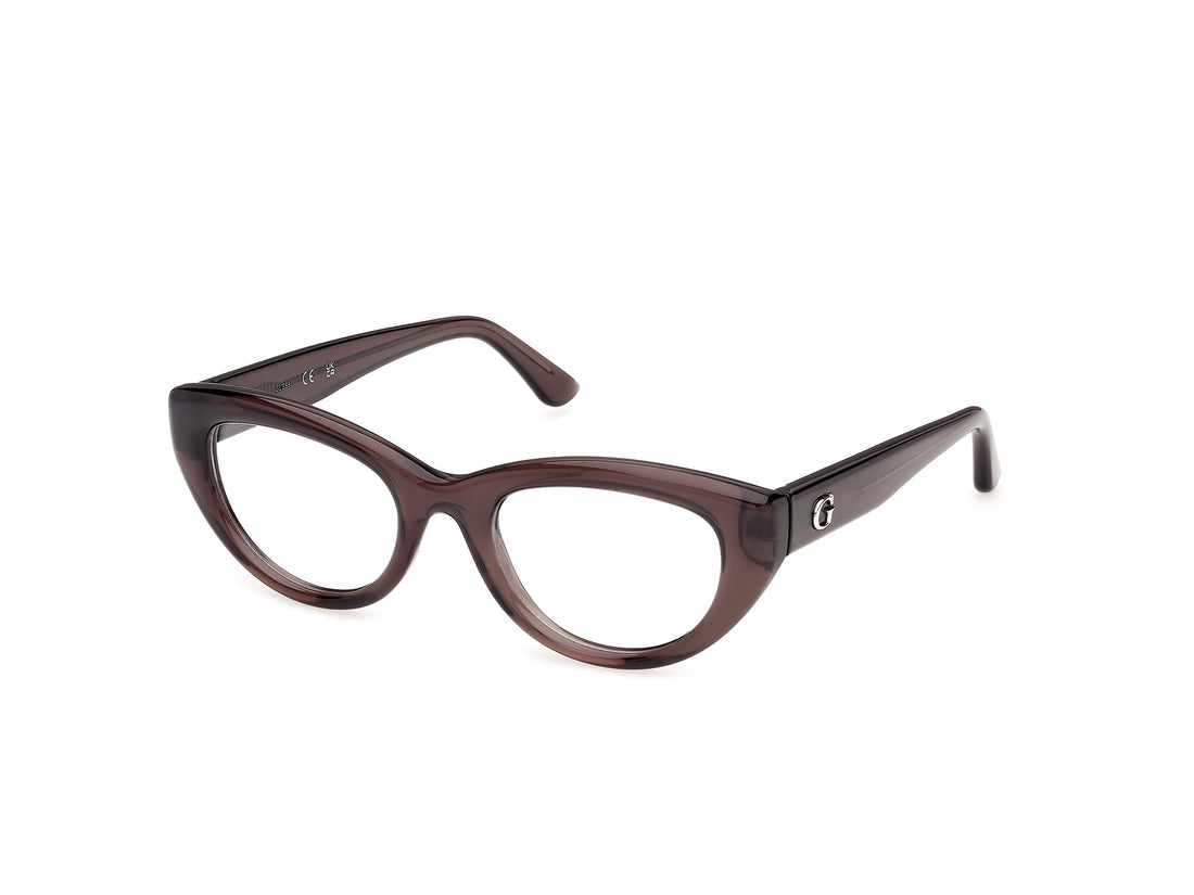 Briller guess gu50437 048 marron cat eye femenino størrelse 52mm - Hovedvisning
